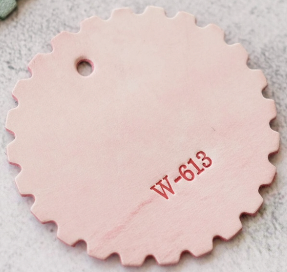 Italian Vegetable Tanned Wax - Cherry Blossom Pink