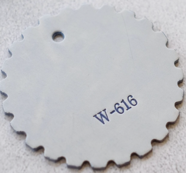 Italian Vegetable Tanned Wax - Light Grey